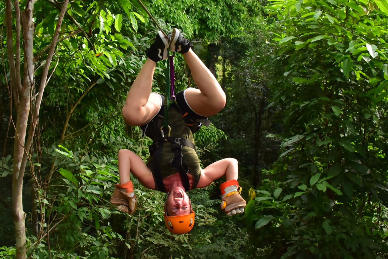 Tarzan Swing Zipline tour